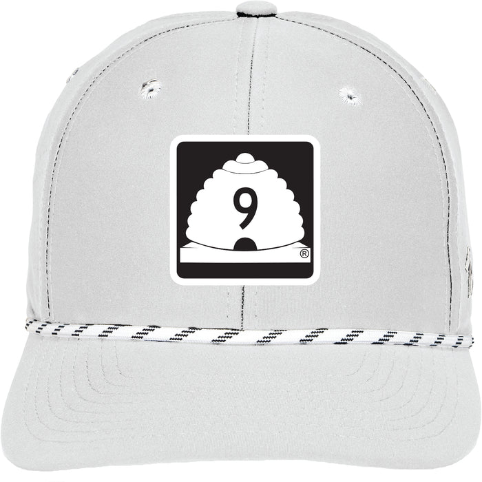 U9 Zion White Rope Hat with Hyper Cooling